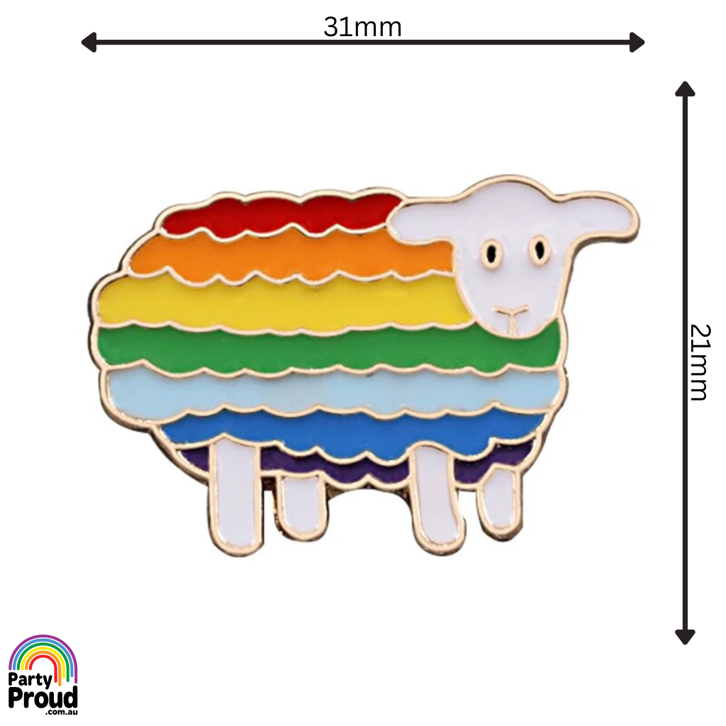 Pride Sheep Pin
