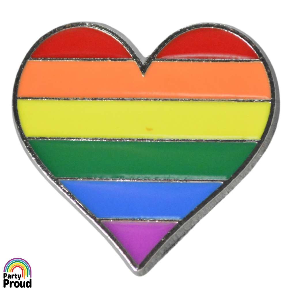 Pride Heart Pin