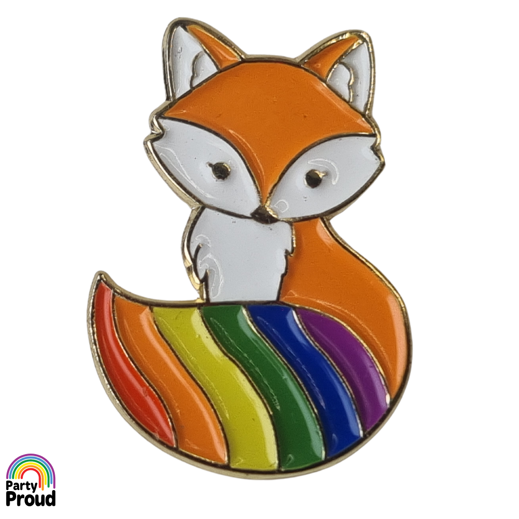 Pride Fox Pin