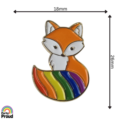 Pride Fox Pin
