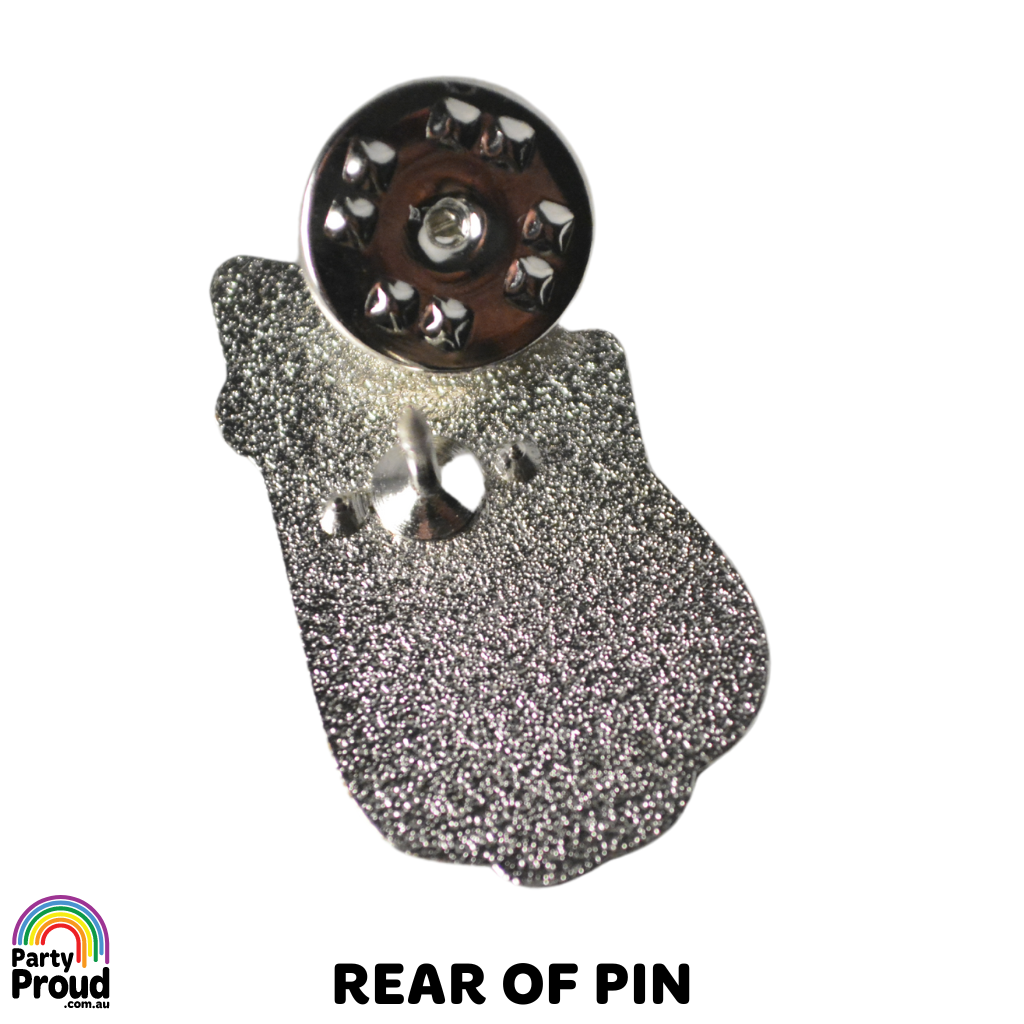 Pride Sitting Cat Pin